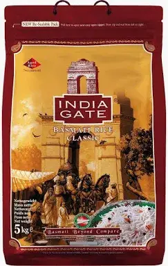 India Gate Classic Basmati Rice 5kg